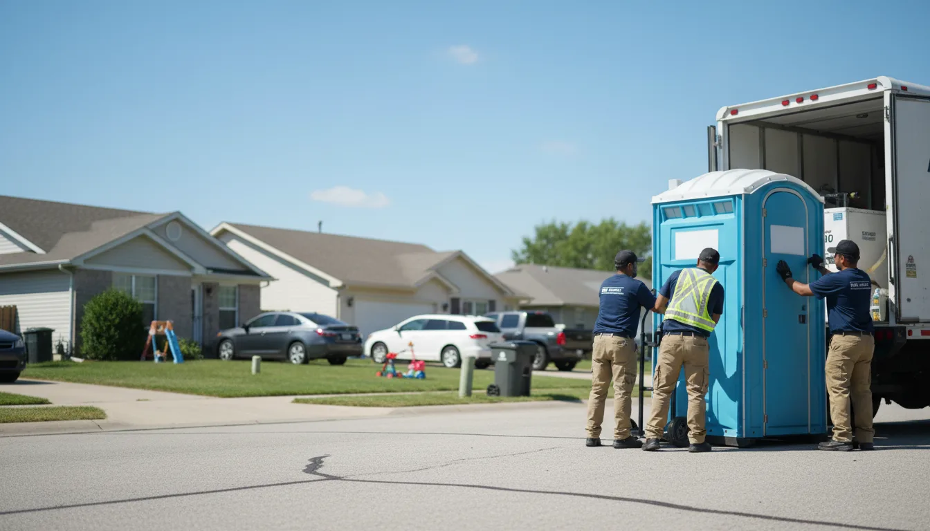 Standard Porta Potty Rentals in Palestine, IL near me